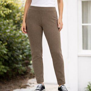 Nuee Fleece Leggings Heather Brown Large